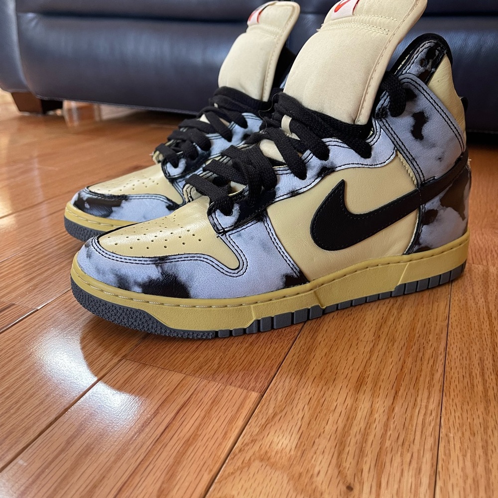 Nike Dunk High 1985 Black Acid Wash